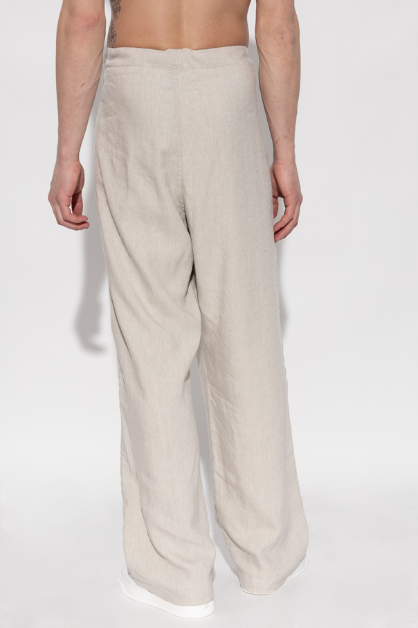 Cream Oversize trousers Boys Maison Margiela - Denim Jeans
